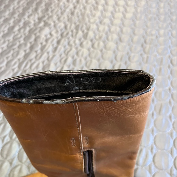 Vintage (1976) Aldo leather boots. - Picture 3 of 5